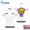 Pittsburgh Panthers Ncaa Classic White With Mascot Logo Polo Shirt