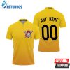 Pittsburgh Pirates Mlb Baseball Team Logo Yellow Polo Shirt