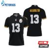 Pittsburgh Steelers James Washington Game Black Inspired Style Polo Shirt