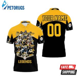 Pittsburgh Steelers Legends Team Great Player Signature Signed To All My Haters Nfl Season Personalized Polo Shirt