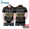 Pizza Dudes Got 30 Seconds Ninja Turtle Ugly Christmas Polo Shirt