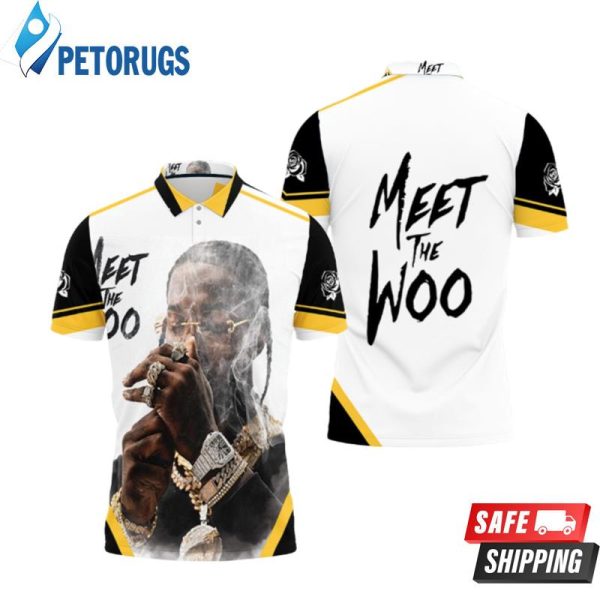 Pop Smoke Meet The Woo Album Smoking Polo Shirt