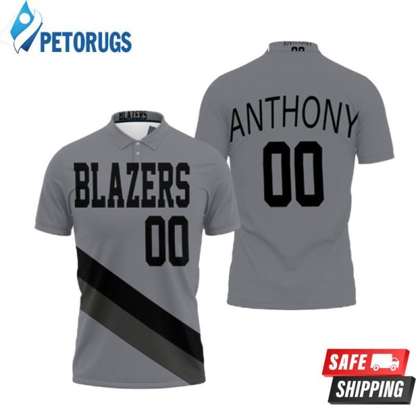 Portland Trail Blazers 00 Anthony Inspired Polo Shirt