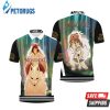 Princess Mononoke San And Moro-no-kimi Brave Warriors Polo Shirt