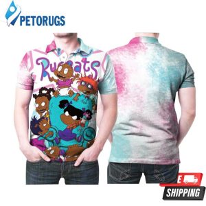 Rugrats All Cartoon Characters Cute Funny Printed Gift For Rugrats Fan Polo Shirt