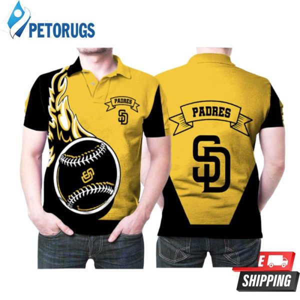 San Diego Padres Mlb Baseball Team Logo Lovers Polo Shirt