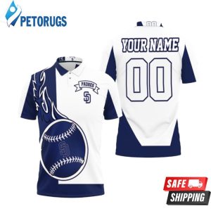 San Diego Padres Personalized Polo Shirt