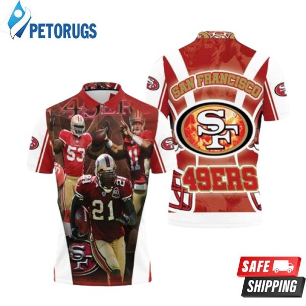 San Francisco 49ers Nfc West Division Super Bowl For Fans Polo Shirt