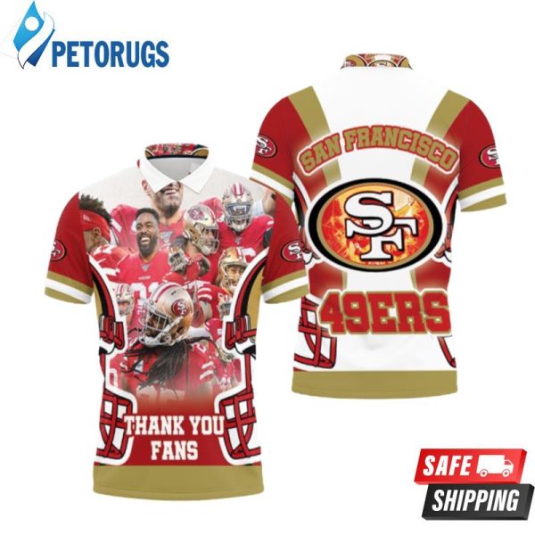 San Francisco 49ers Thank You Fan Polo Shirt