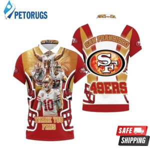 San Francisco 49ers Thank You Fan Polo Shirt