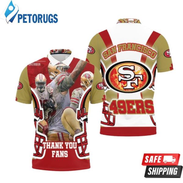 San Francisco 49ers Thank You Fans Polo Shirt