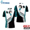 San Jose Sharks Snoopy For Fans Polo Shirt