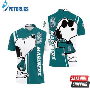 Seattle Mariners Snoopy Lover Polo Shirt