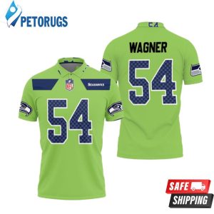 Seattle Seahawks Bobby Wagner #54 Nfl American Football Green Color Rush Legend Polo Shirt