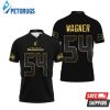 Seattle Seahawks Bobby Wagner #54 Nfl American Football Team Black Golden Edition Polo Shirt