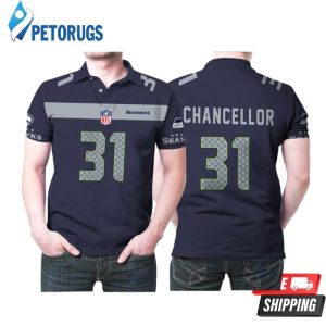 Seattle Seahawks Kam Chancellor 31 Great Player Nfl American Football Team Color Style Polo Shirt