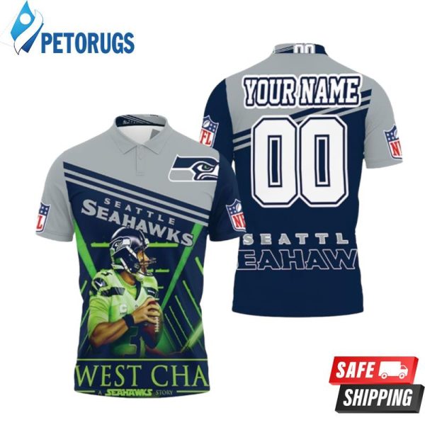 Seattle Seahawks Nfl Season Nfc West Champs Personalized Polo Shirt