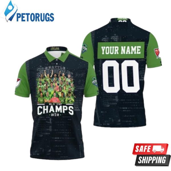 Seattle Sounders Fc Mls Cup Champions 2019 Personalized Polo Shirt