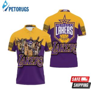 Shaquille Oneal 34 Los Angeles Lakers Nba Western Conference Polo Shirt