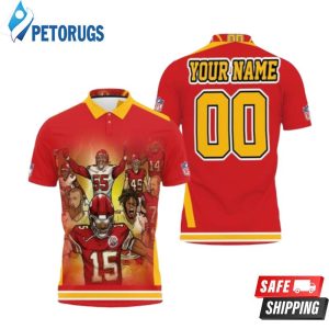 Snoopy Kansas City Chiefs Afc West Division Champions Division Super Bowl Personalized Polo Shirt