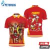 Snoopy Kansas City Chiefs Afc West Division Champions Division Super Bowl Polo Shirt