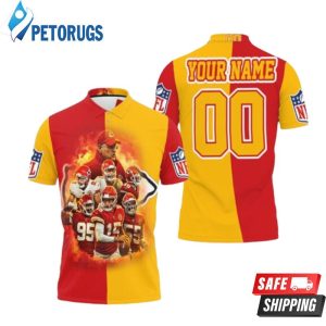 Snoopy Kansas City Chiefs Helmet Afc West Division Champions Super Bowl Personalized Polo Shirt