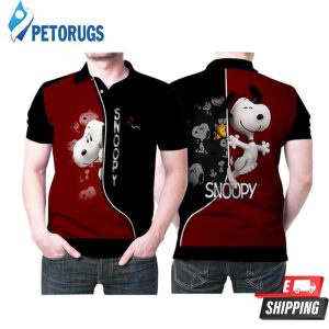 Snoopy Woodstock Happy Together Polo Shirt