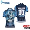 Super Bowl Afc South Champions Tennessee Titans Personalized Polo Shirt