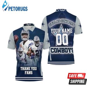 Super Bowl Dallas Cowboy Nfc East Champions Thank You Fans Personalized Polo Shirt