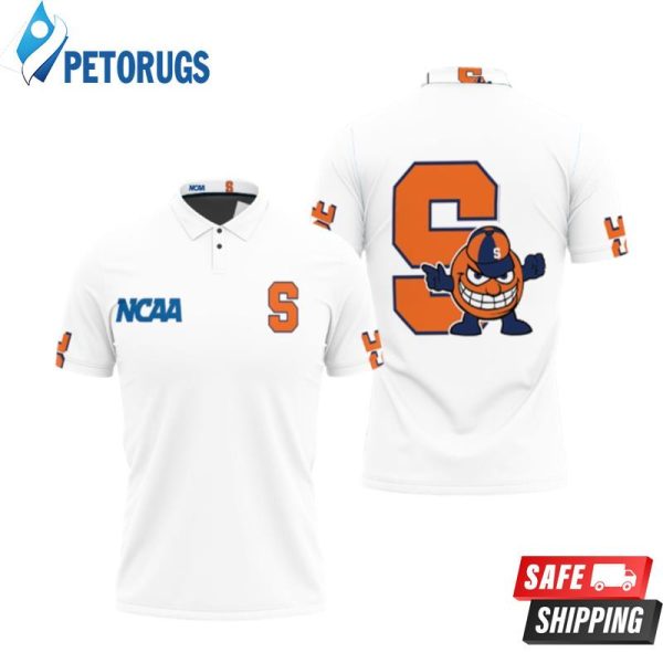 Syracuse Orange Ncaa Bomber Jacket Polo Shirt