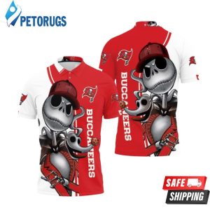 Tampa Bay Buccaneers Jack Skellington And Zero Polo Shirt