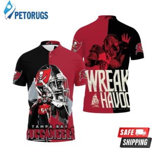 Tampa Bay Buccaneers Lavonte David 54 Wreak Havoc For Fan Polo Shirt