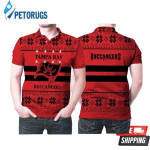 Tampa Bay Buccaneers Light Up Ugly Christmas Polo Shirt