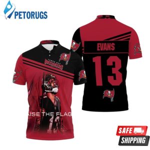 Tampa Bay Buccaneers Mike Evans Raise The Flag For Fan Polo Shirt