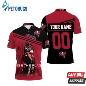 Tampa Bay Buccaneers Mike Evans Raise The Flag For Fans Personalized Polo Shirt