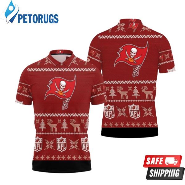 Tampa Bay Buccaneers Nfl Ugly Sweat Christmas Polo Shirt