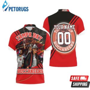 Tampa Bay Buccaneers Super Bowl Champions Art Personalized Polo Shirt