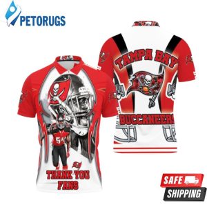 Tampa Bay Buccaneers Super Bowl Champions Thank You Fan Polo Shirt