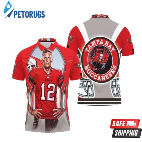 Tampa Bay Buccaneers Super Bowl Champions Tom Brady Polo Shirt