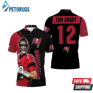 Tampa Bay Buccaneers Tom Brady Posture Legend For Fan Printed Polo Shirt