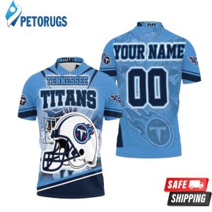 Tennessee Titans Helmet Afc South Champions Super Bowl Personalized Polo Shirt