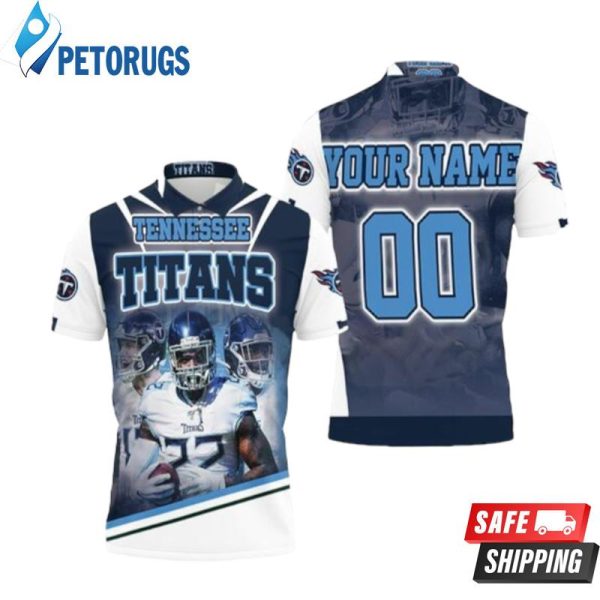 Tennessee Titans Logo Super Bowl Afc South Champions Personalized Polo Shirt