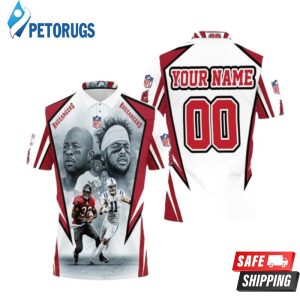 The Pittmans Michael Pittman Jr 11 Tampa Bay Buccaneers Michael Pittman Sr 32 Personalized Polo Shirt