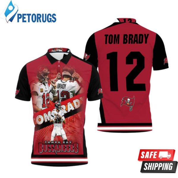 Tom Brady 12 Legend Tampa Bay Buccanners For Fan Polo Shirt