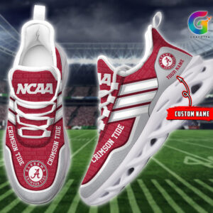 Alabama Crimson Tide NCAA Max Soul Shoes Sneakers For Men And Women
