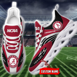 Alabama Crimson Tide NCAA Max Soul Shoes Sneakers For Men And Women