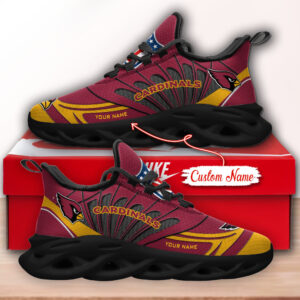 Arizona Cardinals NFL Max Soul Shoes Sneakers For Men And Women