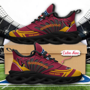 Arizona Cardinals NFL Max Soul Shoes Sneakers For Men And Women