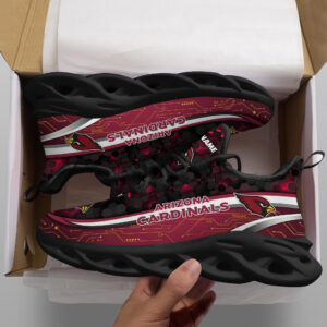 Arizona Cardinals NFL Max Soul Shoes Sneakers For Men And Women