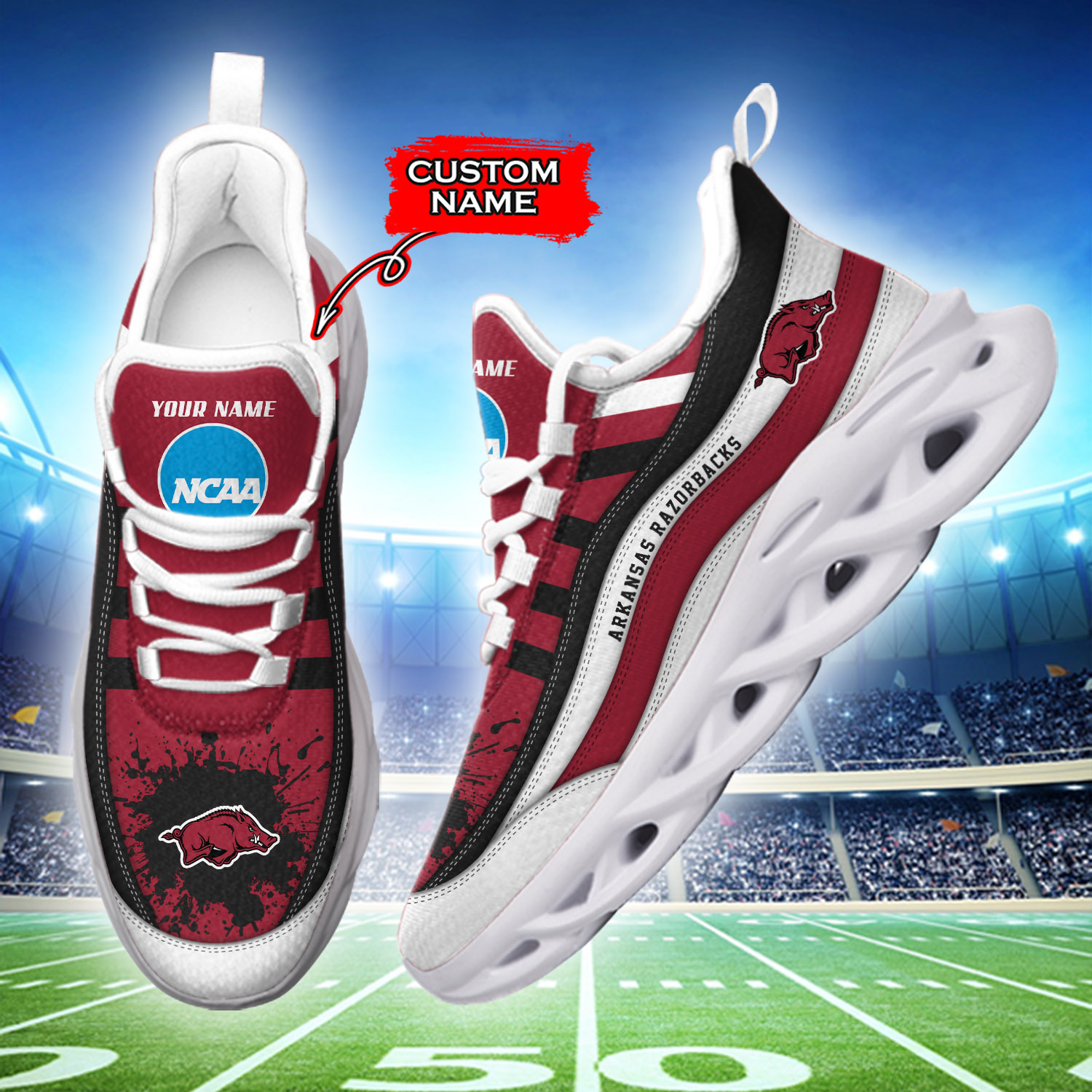 Arkansas-Razorbacks-NCAA-Max-Soul-Shoes-Sneakers-For-Men-And-Women-1